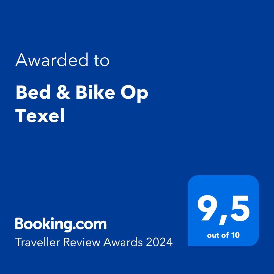 Bed and Breakfast Bed & Bike Op Texel Den Burg Exterior foto